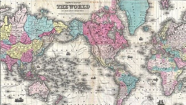 Colton's Atlas of the World Illustrating Physical and Political Geography, Vol 2, New York, 1855 (First Edition).