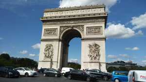 Arc de Triomphe in Paris