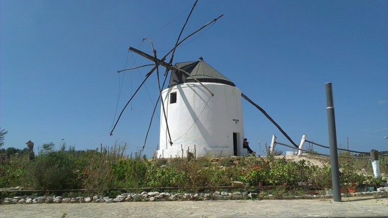 Windmühle in Spanien