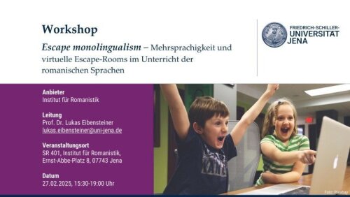 Workshop Escape monolingualism