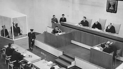 Adolf Eichmann vor Gericht