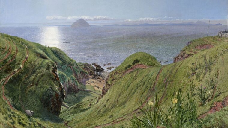 William Bell Scott, Ailsa Craig, 1860