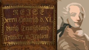 Collage Tagebuch Heinrich XI.