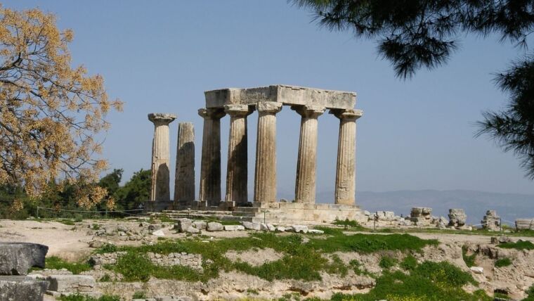 Archaischer Tempel von Korinth