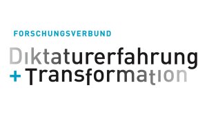 Logo des Forschungsverbundes "Diktaturerfahrung und Transformation"
