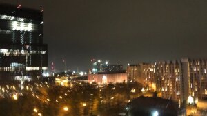 Katowice bei Nacht
