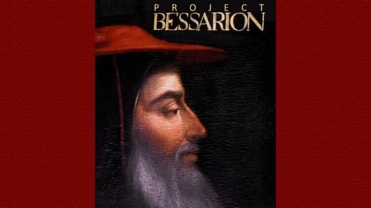 Der Humanist Bessarion aus Trapezunt (1403-1472), Ölgemälde