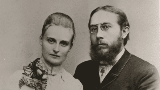 Ida Hilprecht (geb. Haufe) und Hermann V. Hilprecht