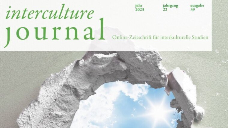 Cover Interculture Journal 39. Ausgabe