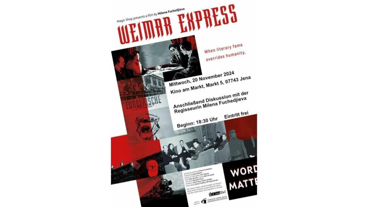 Weimar Express Plakat